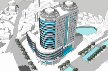 Sketchup医院模型|多层高层混合医院,医疗建筑,现代风格-BIM建筑网