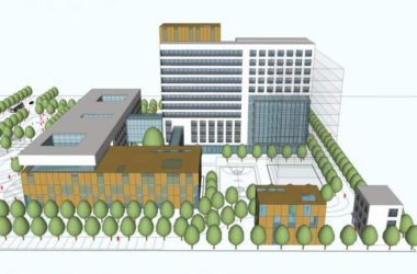 Sketchup医院模型|乡镇卫生院,多层医院,医疗建筑,现代风格-BIM建筑网