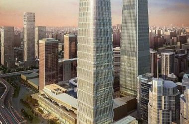 Sketchup办公模型|超高层办公楼,行政写字楼,现代风格-BIM建筑网