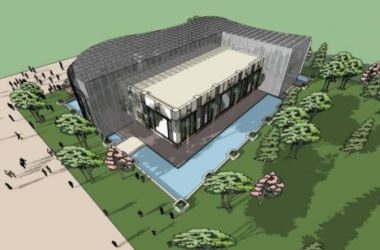 Sketchup商业模型|多层弧形会所,商业建筑,现代风格-BIM建筑网