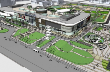 Sketchup商业模型|大型商场,多层商业建筑,现代风格-BIM建筑网