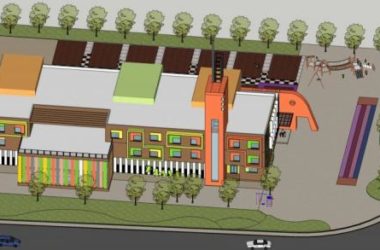 Sketchup学校模型|多层幼儿园学校,现代风格,教育建筑-BIM建筑网