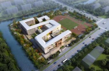 Sketchup学校模型|多层学校教学楼,中小学,教育建筑,现代风格-BIM建筑网