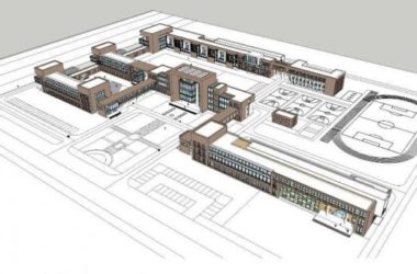 Sketchup学校模型|拼合模型,多层学校教学楼,中小学,教育建筑,现代风格-BIM建筑网