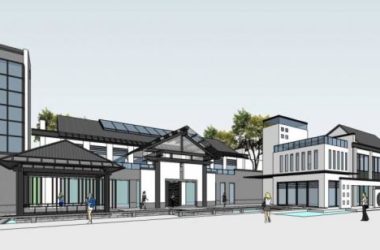 Sketchup商业模型|多层商业会所,新中式风格-BIM建筑网