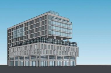 Sketchup办公模型|多层办公楼,写字楼,现代风格-BIM建筑网