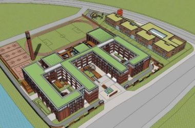 Sketchup学校模型|多层中小学学校,教学楼,教育建筑,现代风格-BIM建筑网