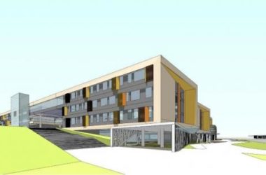 Sketchup学校模型|多层中学学校,教学楼,教育建筑,现代风格-BIM建筑网