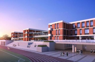 Sketchup学校模型|江山经济开发区小学,多层中学,教学楼,教育建筑,现代风格-BIM建筑网