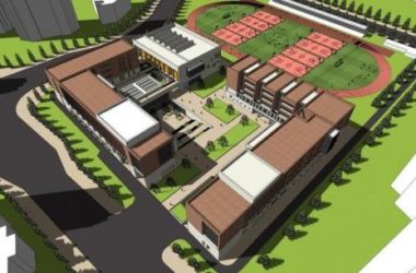 Sketchup学校模型|多层中小学学校,教学楼,教育建筑,现代风格-BIM建筑网