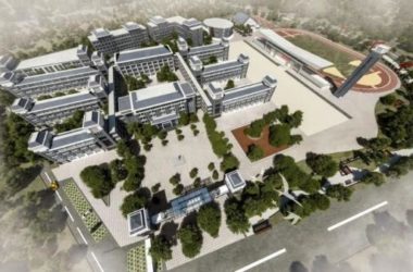 Sketchup学校模型|多层中小学学校,教学楼,教育建筑,满族风格-BIM建筑网