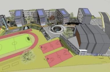 Sketchup学校模型|多层中小学学校,教学楼,教育建筑,现代风格-BIM建筑网