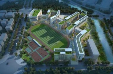 Sketchup学校模型|多层中小学学校,教学楼,教育建筑,现代风格-BIM建筑网
