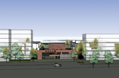 Sketchup学校模型|多层幼儿园学校,教育建筑,现代风格-BIM建筑网