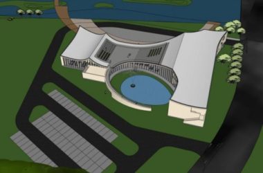Sketchup商业模型|多层商业售楼处,现代风格-BIM建筑网