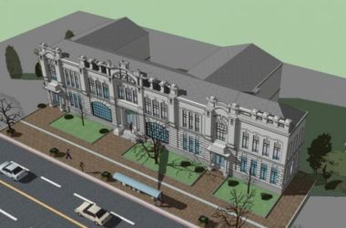 Sketchup学校模型|多层幼儿园学校,小学,欧式古典风格,教育建筑-BIM建筑网