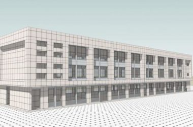 Sketchu工业厂房|多层食堂,现代风格-BIM建筑网