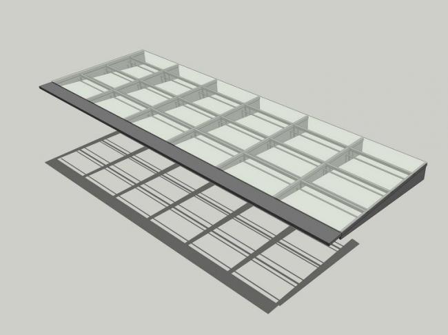 Sketchup素材模型|玻璃雨棚,景观素材组件 Sketchup素材模型|玻璃雨棚,景观素材组件