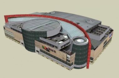 Sketchup商业模型|深圳华润万象城,多层商业建筑,现代风格-BIM建筑网