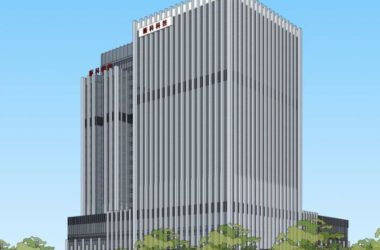 Sketchup办公模型|高层办公楼写字楼,现代风格-BIM建筑网