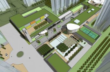 Sketchup学校模型|多层会所+幼儿园,现代风格,教育建筑-BIM建筑网