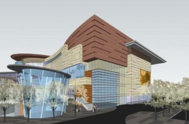 Sketchup商业模型|多层商业街,现代风格-BIM建筑网