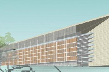 Sketchup学校模型|多层红河技师学院学校,中学校园,教育建筑,现代风格-BIM建筑网