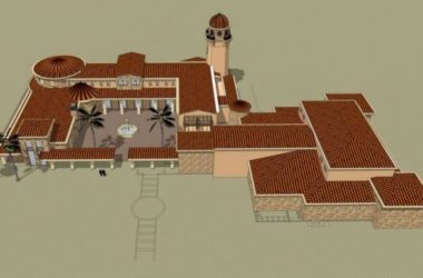 Sketchup商业模型|多层会所俱乐部,商业建筑,古典风格,西班牙风格-BIM建筑网