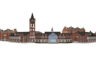 Sketchup商业模型|多层沿街商业街,英式风格,古典风格-BIM建筑网