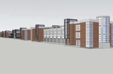 Sketchup商业模型|多层商业街,现代风格-BIM建筑网