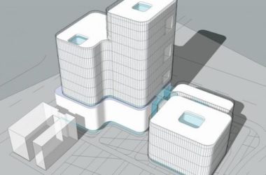 Sketchup医院模型|广州中山六医方案,多高层混合医院,医疗建筑,现代风格-BIM建筑网