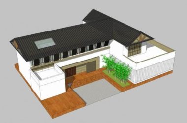 Sketchup商业模型|多层彝族会所会馆,商业建筑,中式风格-BIM建筑网