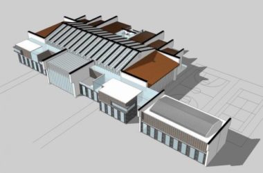 Sketchup商业模型|多层会所,商业建筑,新中式风格-BIM建筑网