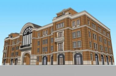Sketchup商业模型|多层会所,商业建筑,欧式风格,古典风格-BIM建筑网