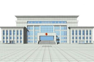 Sketchup办公模型|多层行政办公楼,简欧式风格-BIM建筑网