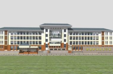 Sketchup学校模型|多层学校校园,教育建筑,简欧,欧式风格,古典风格-BIM建筑网