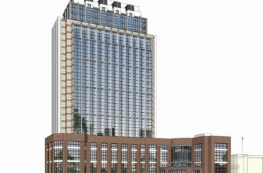 Sketchup办公模型|高层办公楼,现代风格-BIM建筑网