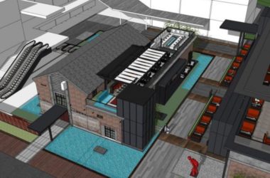 Sketchup商业模型|工厂改造,多层商业,现代风格-BIM建筑网