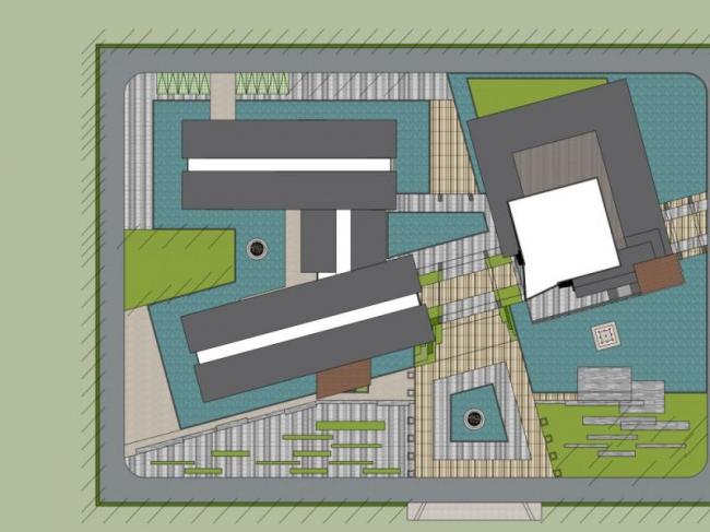 Sketchup办公模型|多层办公楼,现代风格 Sketchup办公模型|多层办公楼,现代风格