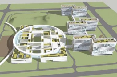 Sketchup医院模型|多层医院,医疗建筑,现代风格-BIM建筑网
