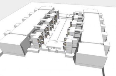 Sketchup办公模型|萨尔克生物研究所,多层办公,现代风格-BIM建筑网