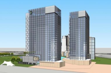 Sketchup办公模型|高层办公楼,现代风格,写字楼-BIM建筑网