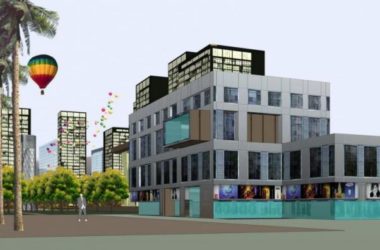 Sketchup商业模型|多层商业楼,现代风格-BIM建筑网