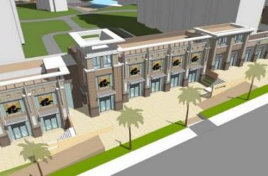 Sketchup商业模型|多层商业裙房,新古典风格-BIM建筑网