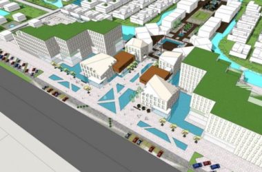 Sketchup商业模型|多层商业街,现代风格-BIM建筑网