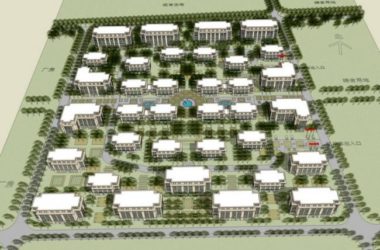 Sketchup办公模型|多层办公楼,新古典风格-BIM建筑网