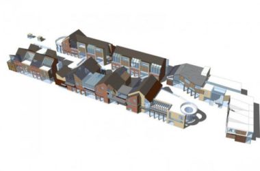 Sketchup商业模型|多层商业街,英式风情-BIM建筑网