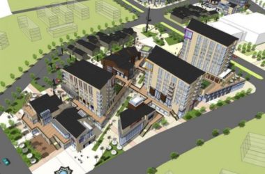 Sketchup商业模型|多层商业街,新中式风格-BIM建筑网