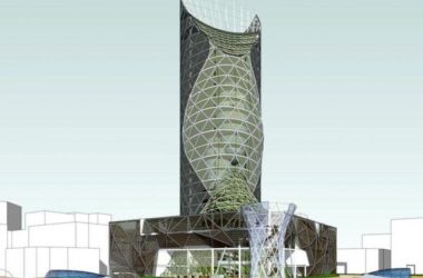 Sketchup办公模型|高层办公楼,写字楼,现代风格-BIM建筑网