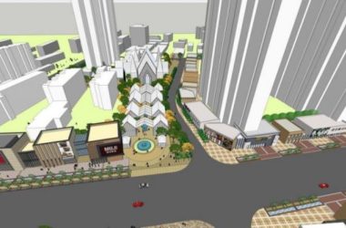 Sketchup商业模型|多层商业街,现代风格-BIM建筑网